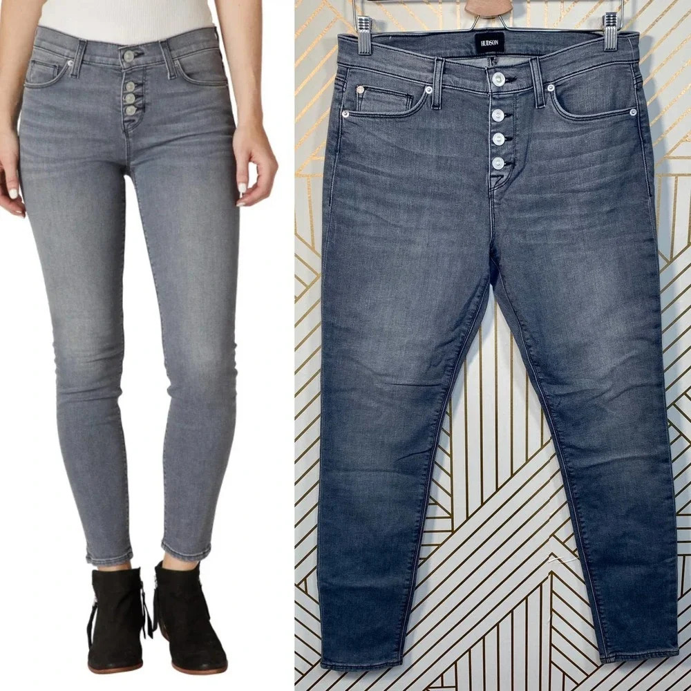 Hudson‎ Jeans Natalie Ankle Skinny Jean Finley Wash